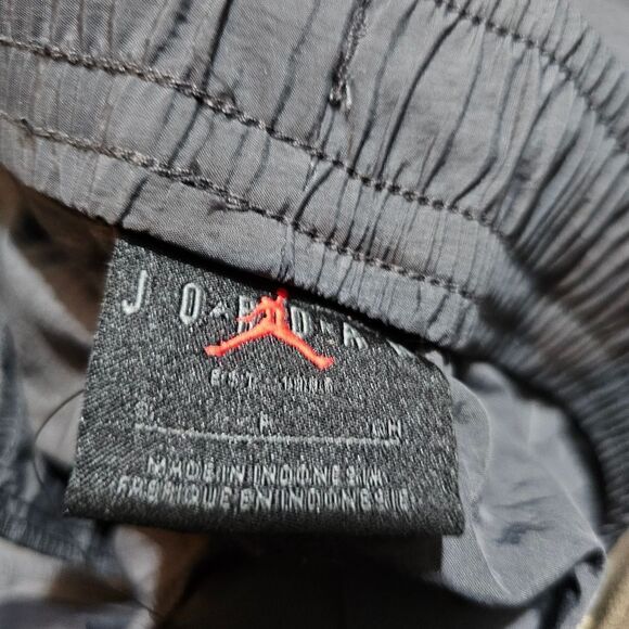 Nike Air Jordan Engineered 23 Woven Pants Shadow S Black Grey DV7699-022 Adjust - Picture 4 of 16